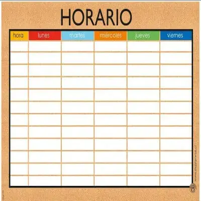 horario