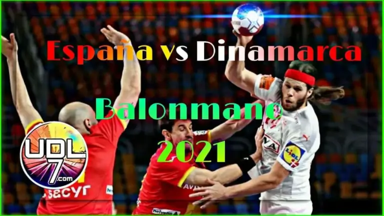 España vs Dinamarca balonmano