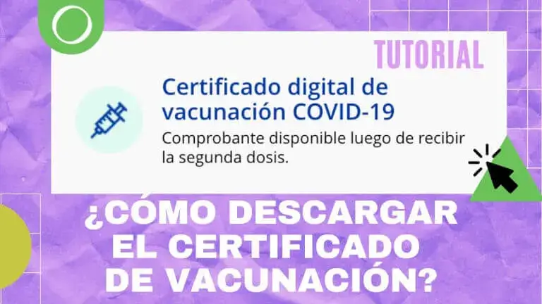 certificado digital de vacunación
