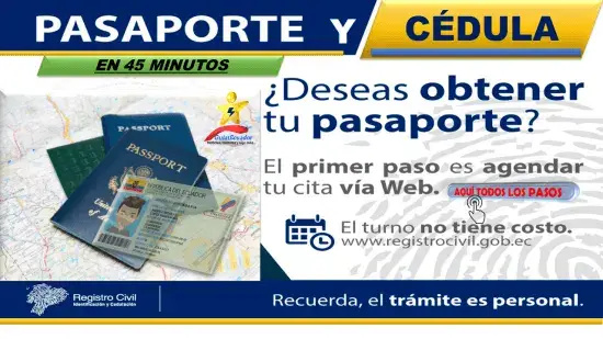 puedes obtener tu pasaporte o cédula