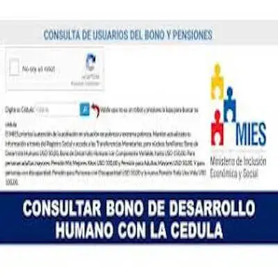 consultar bono desarrollo humano