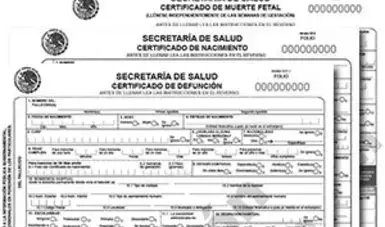 Certificado de nacimiento