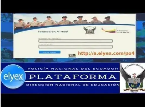 blackboard policía ecuador reclutamiento