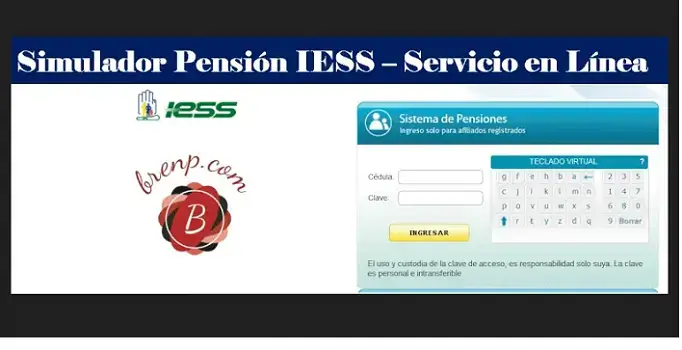 simulador pension iess servicio linea
