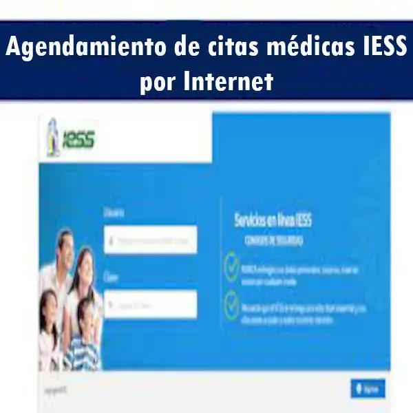 Agendamiento de citas médicas IESS por Internet