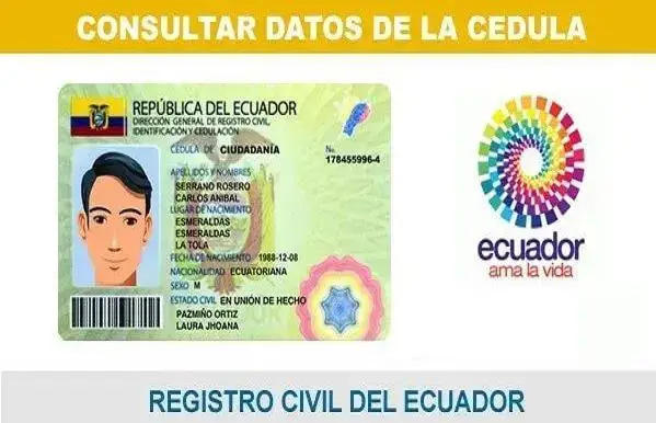 cedula registro civil ecuador