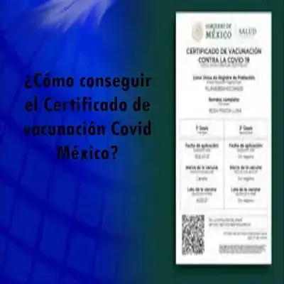 certificado vacunación covid méxico