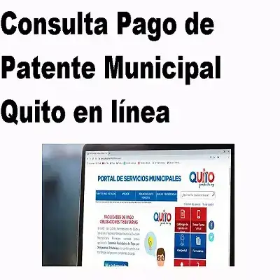pago patente municipal quito