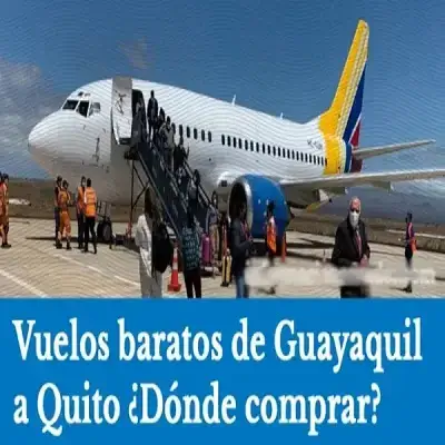 Vuelos baratos de Guayaquil a Quito ¿Dónde comprar?
